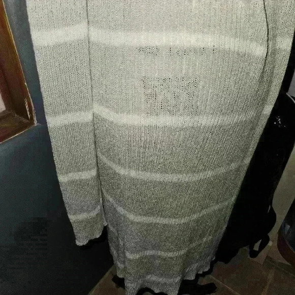 Doe & Rae Womans Long Cardigan Size L - Picture 9 of 11
